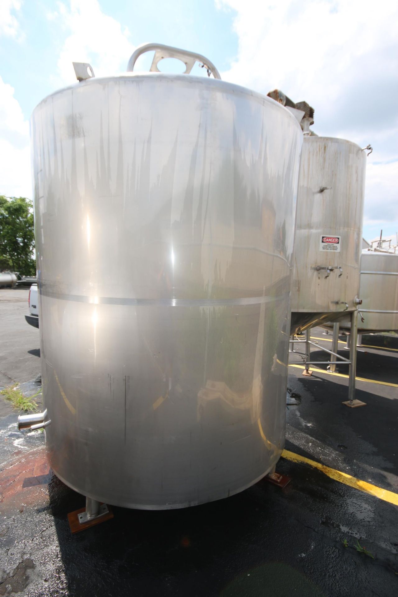 DCI 1,500 Gallon S/S Processor, S/N C99-F-5450, Top-Mount Side and Bottom Sweep Agitation, Side Wall - Image 25 of 33