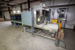 BULK BID: INCLUDES LOTS 51 & 52- Norland Shrink Pak 5000, with Push Arm and Wrap Station, Dims.: A