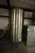 Best Buy Brewing Equip. S/S Vertical Jacketed Brite Tank, Tank Dims.: Aprox. 73” Tall x 39” Dia, Gr