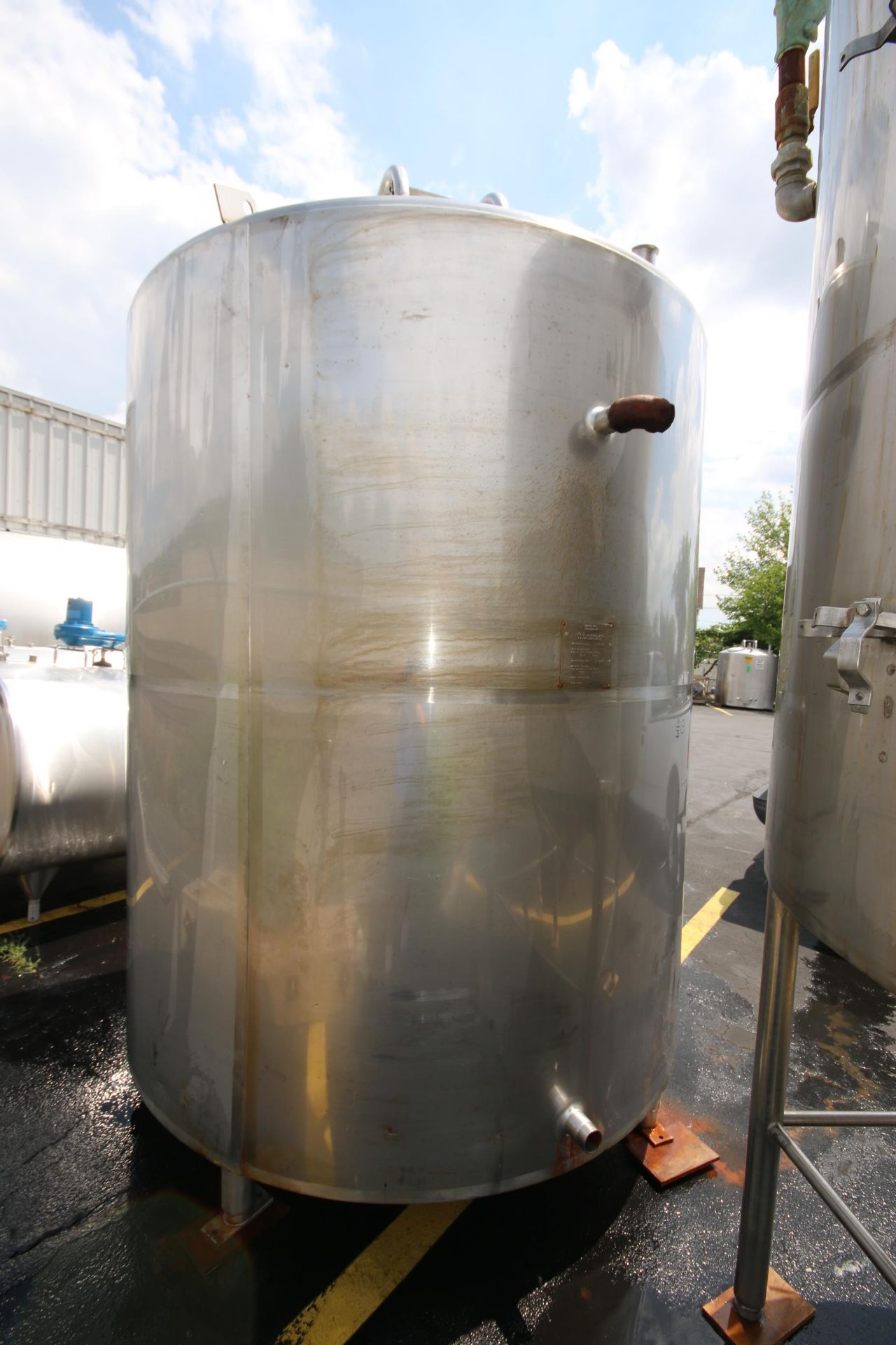 DCI 1,500 Gallon S/S Processor, S/N C99-F-5450, Top-Mount Side and Bottom Sweep Agitation, Side Wall - Image 26 of 33