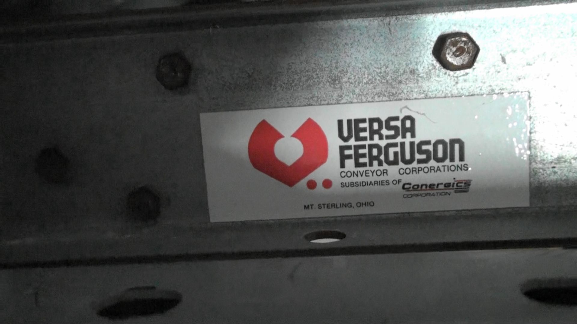 Versa Ferguson Roller Conveyors, (1) 10' L x 18" W & (1) 8.5' L x 18" W, with Stands, Includes 90 De - Image 2 of 5