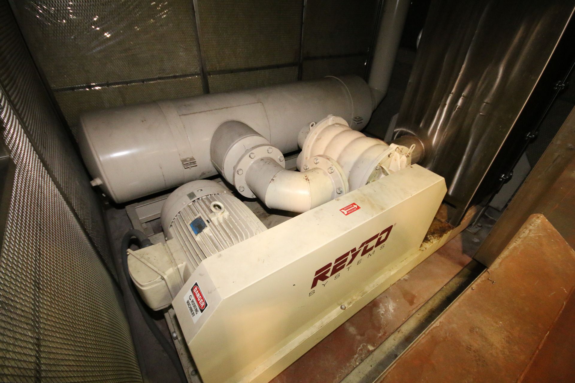 Reyco Systems S/S Vegetable Transfer Blower System, (Located on 2nd Floor) - Image 6 of 8