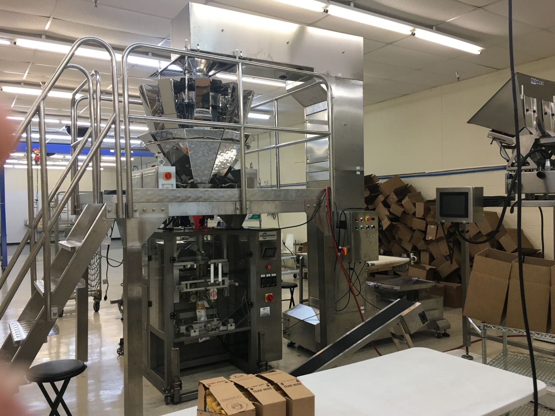 Vertical Bagger, Rebuilt by Procepack in 2015, New Hot Stamp Printer installed 2018