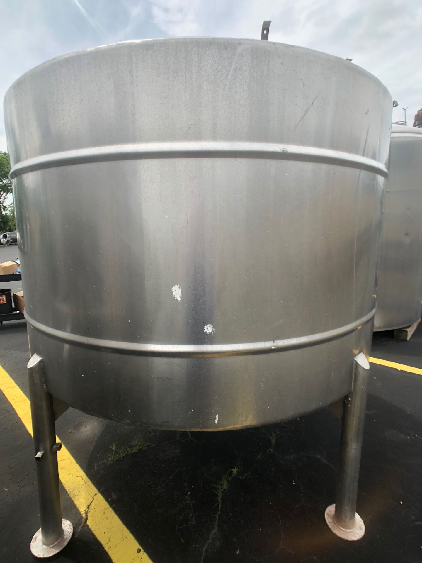Approx. 1,000 Gallon S/S Mixing Tank, Equipped with Top-Mount Prop Agitation (Rigging and Handling - Image 4 of 4