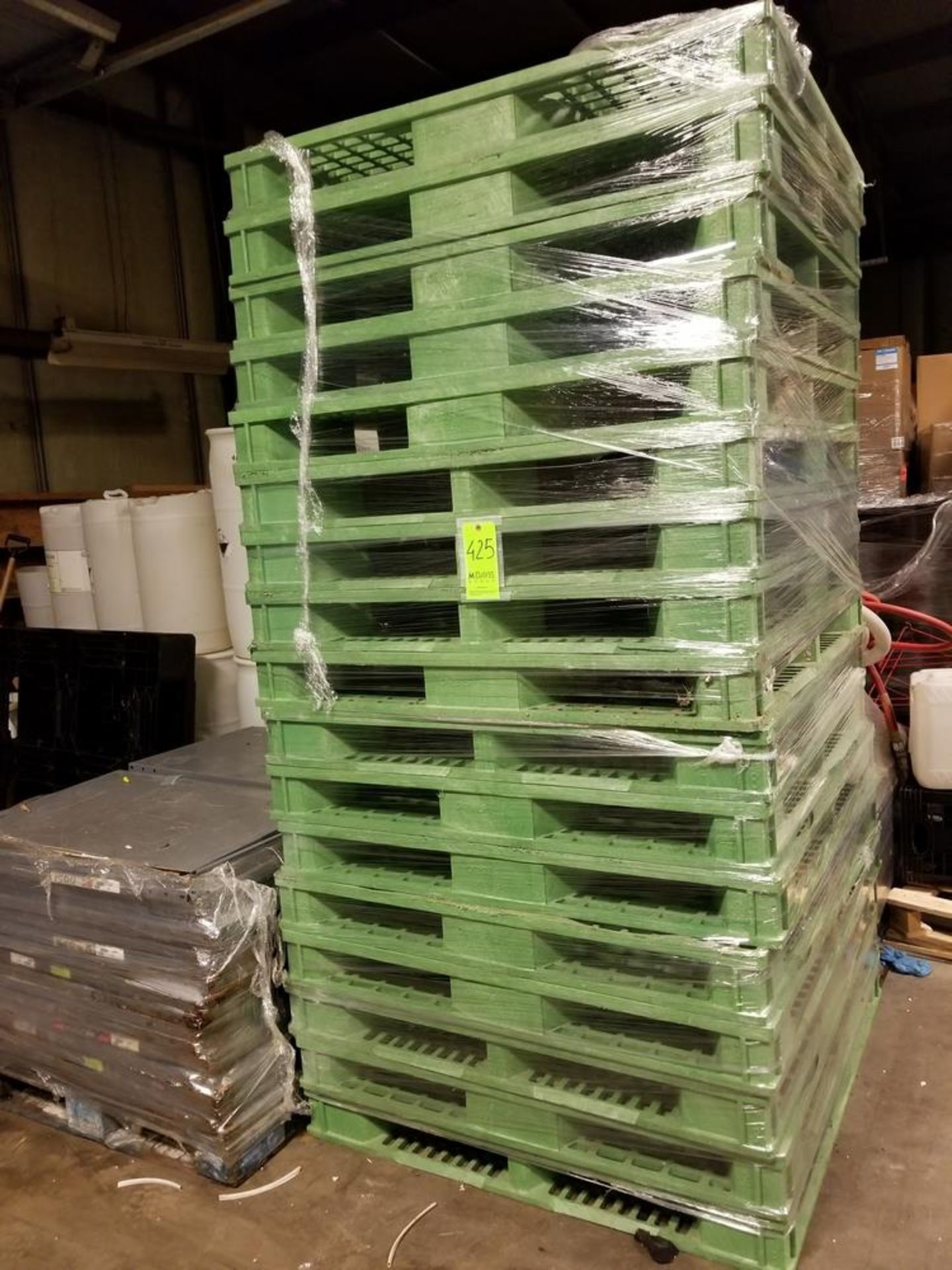 Chemical pallets(17) (Located in Dixon, Illinois) (Rigging and Handling Fee: $40)
