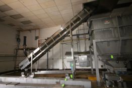 S/S Inclined Conveyor System, (Uninstalled), (Located on 3rd Floor)