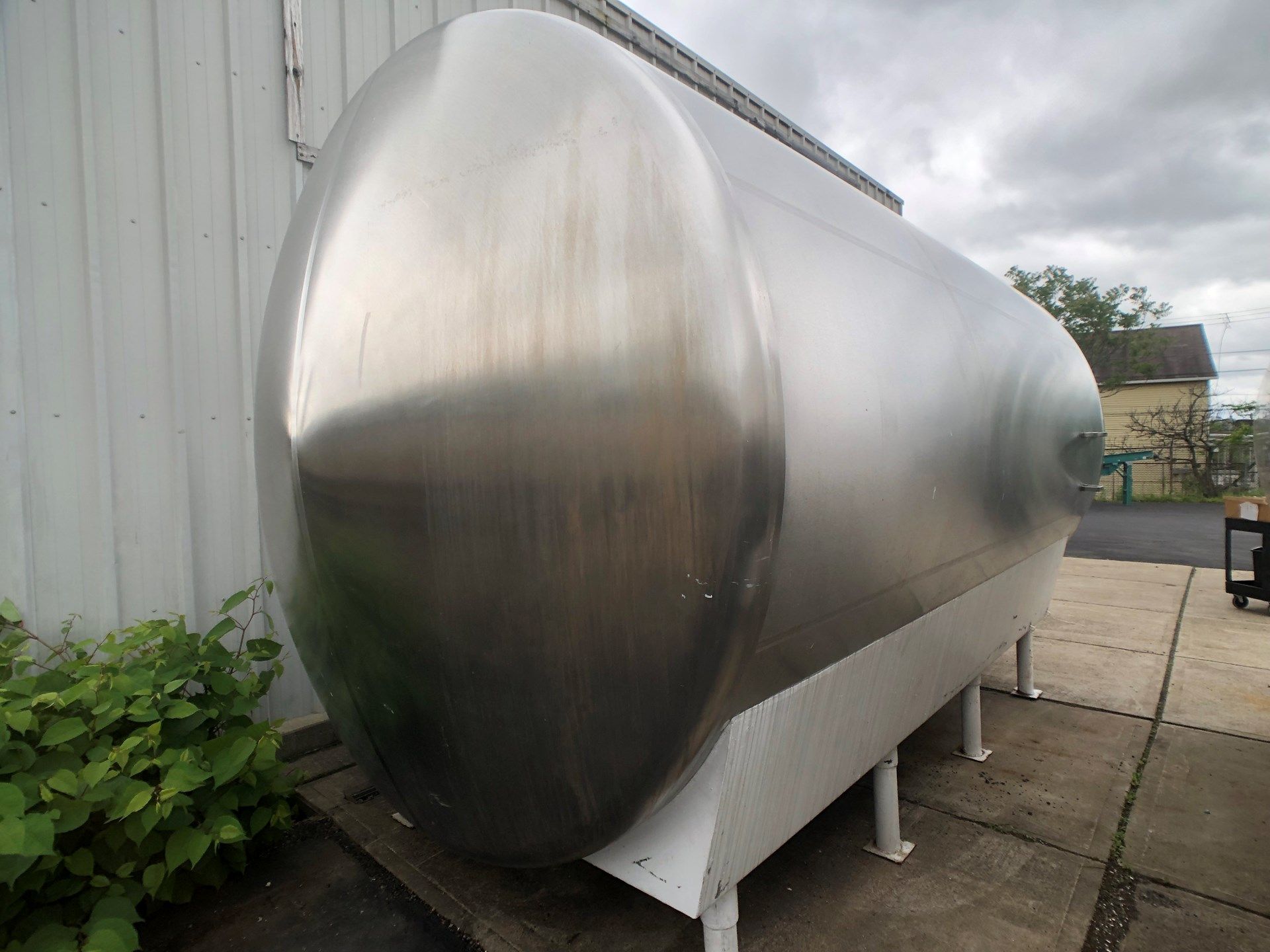 Cherry Burrell 5,000 Gal. S/S Horizontal Single Wall Tank, M/N HC, Equipped with Horizontal - Image 3 of 10