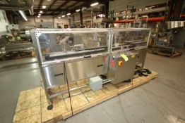 Palace Packaging Parallel Orienting Belt Assembly, M/N D-4-PR5/H-25, S/N 5008, 120 Volts, 1 Phase,