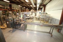 Doboy Mustang IV Flow Wrapper, S/N 96-19004, 220 Volts, 3 Phase, with Aprox. 106" L S/S Infeed,
