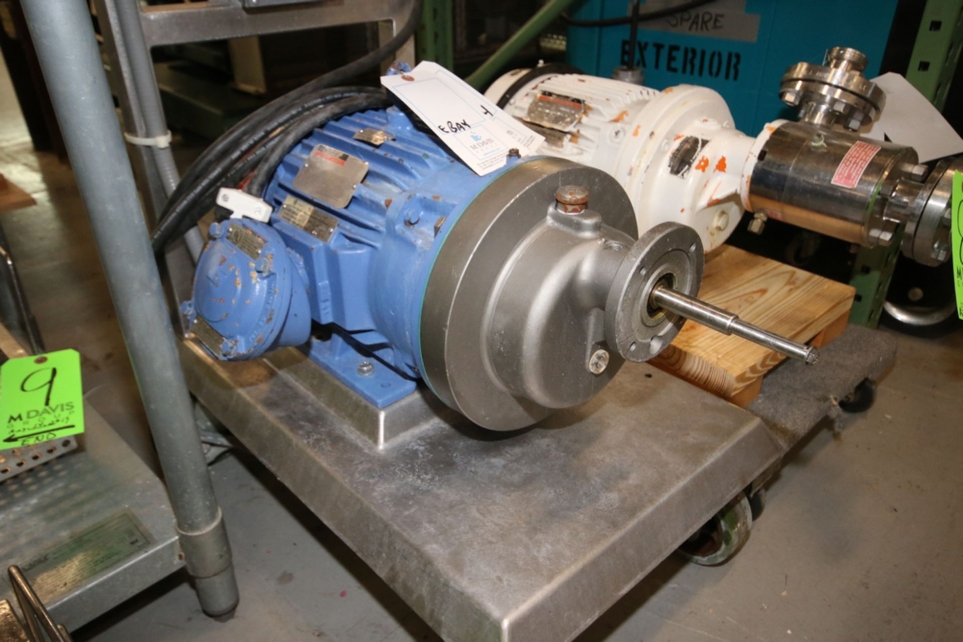 Drive/Motor for IKA Works Dispax-Reactor, Type DR3-6A, S/N 0666, Reliance 7.5 hp, 3520 rpm, 230-460 - Image 2 of 2