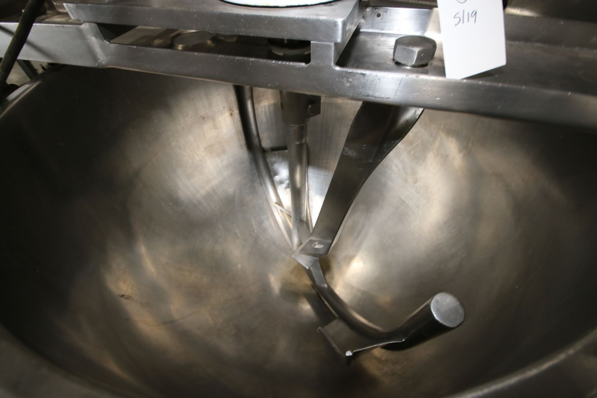 Groen 150 Gallon S/S Kettle, M/N DN/TA-150, MAX. W.P. 45 PSI @ 300 F, NAT'L BD Number: 99129, with - Image 3 of 5