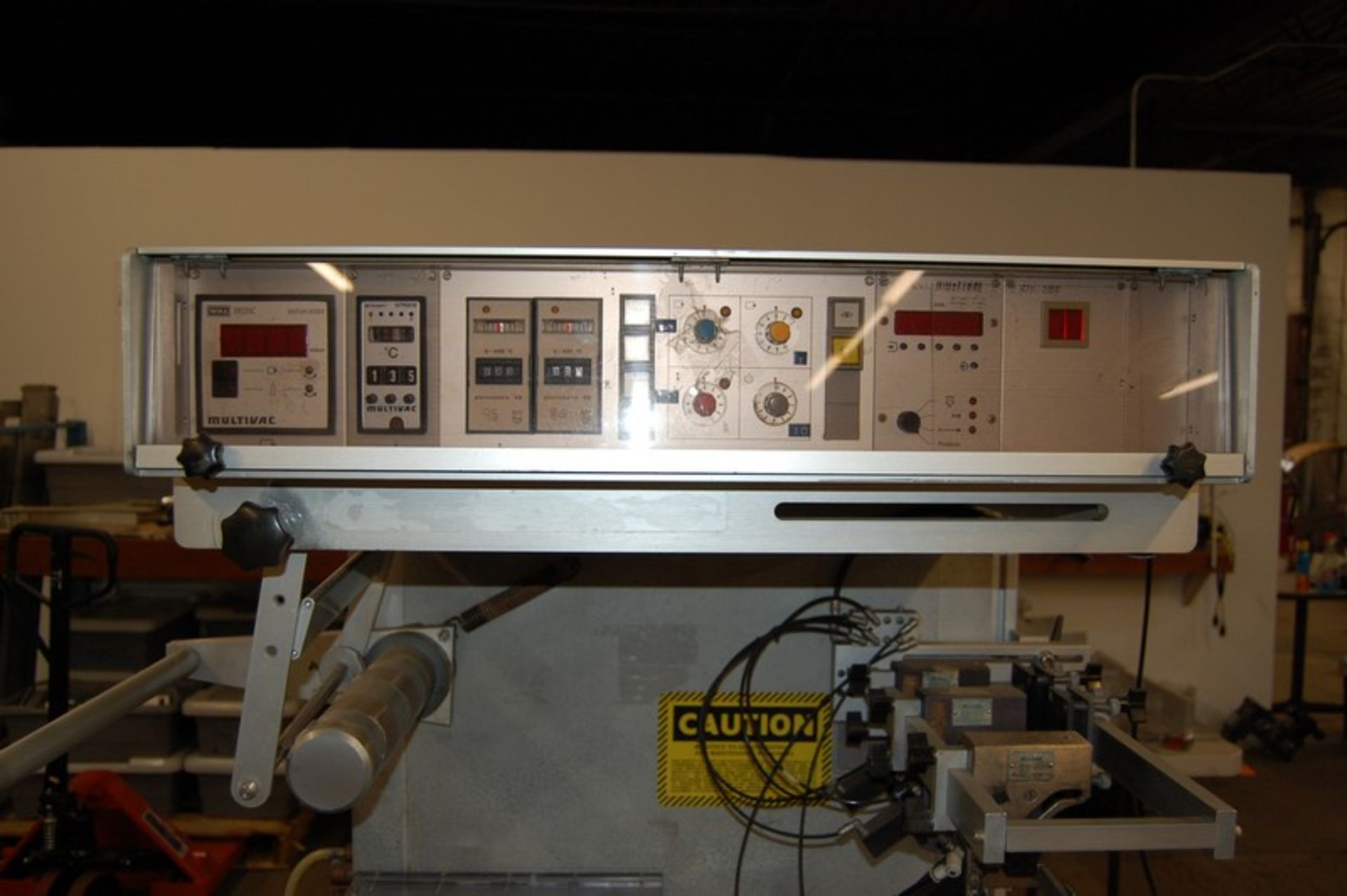 Multivac M855-EPC Rollstock Thermoforming Machine, SN 1187/100, with Bell Mark Code Dater, (2) - Image 2 of 8