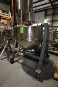 Lee 150 Gallon Steam Jacketed S/S Kettle, S/N A1133 with Bottom Side Scrape Surface Agitator with
