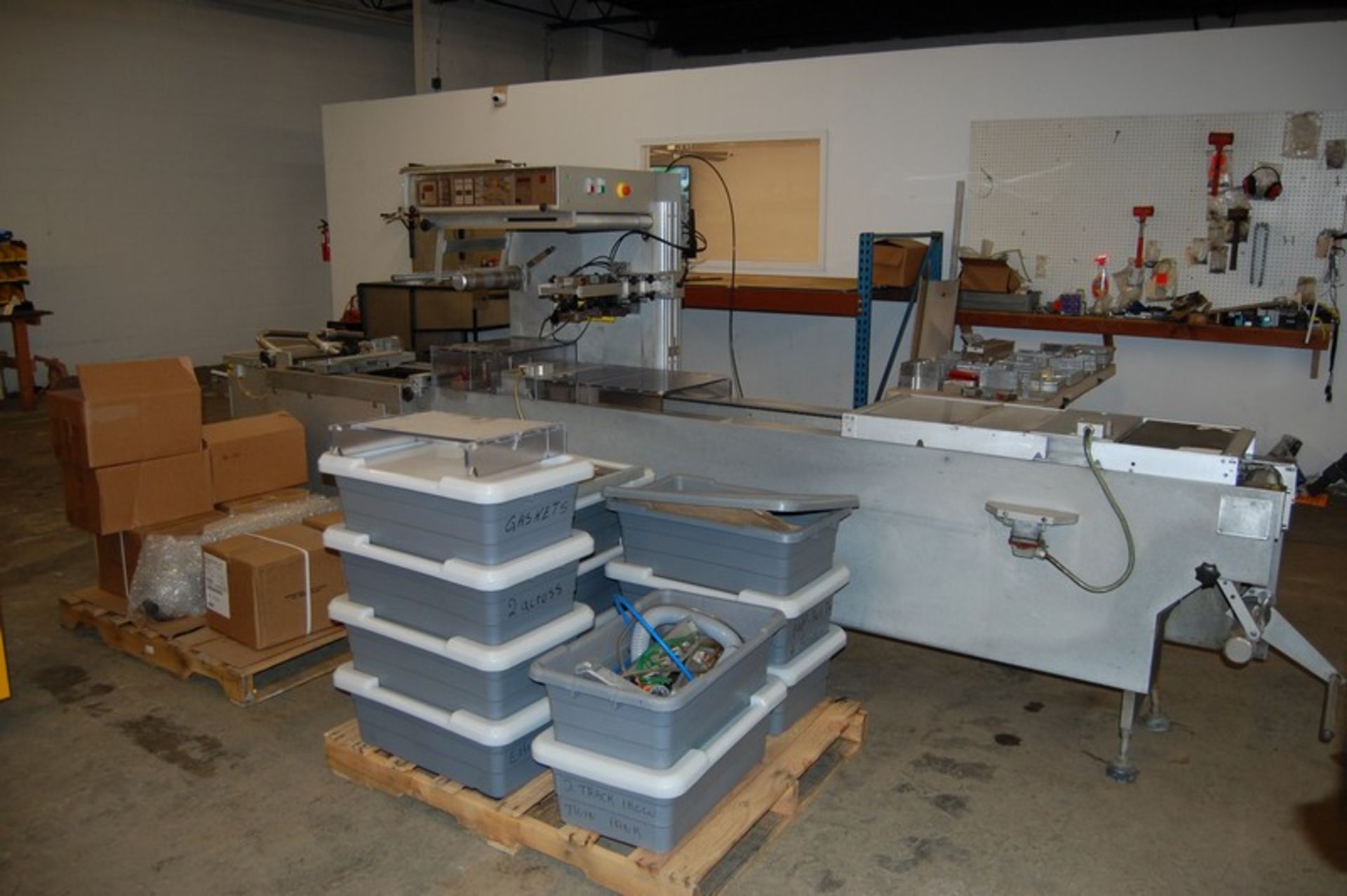 Multivac M855-EPC Rollstock Thermoforming Machine, SN 1187/100, with Bell Mark Code Dater, (2) - Image 5 of 8