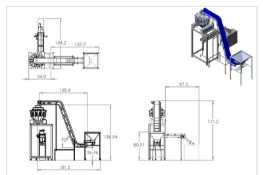 BULK BID LOTS 16-19. Includes 2017 Action Pak Rotary Scale, 2017 Pack Line Cup Filling Line, 2017