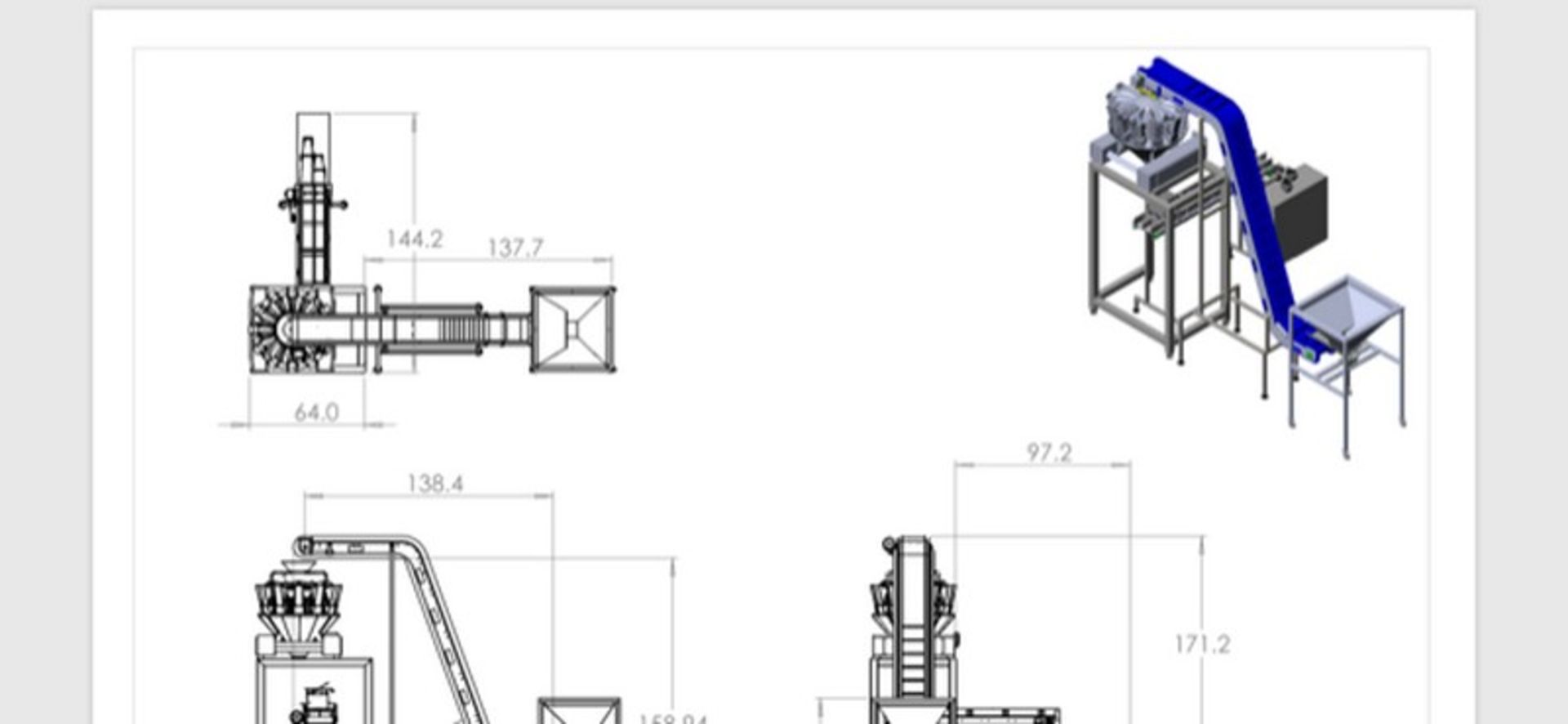 BULK BID LOTS 16-19. Includes 2017 Action Pak Rotary Scale, 2017 Pack Line Cup Filling Line, 2017 - Image 4 of 49