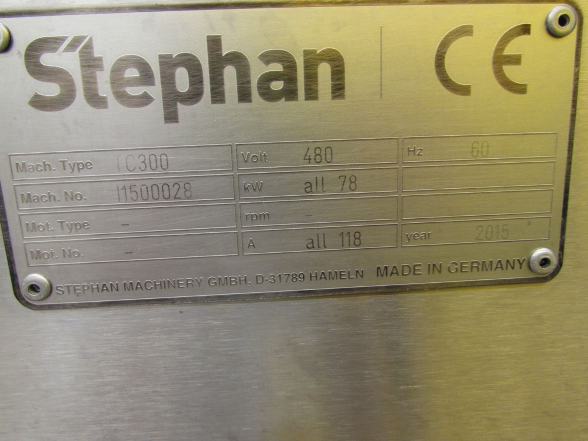 Stephan Combicut Batch Mixer - Image 15 of 16