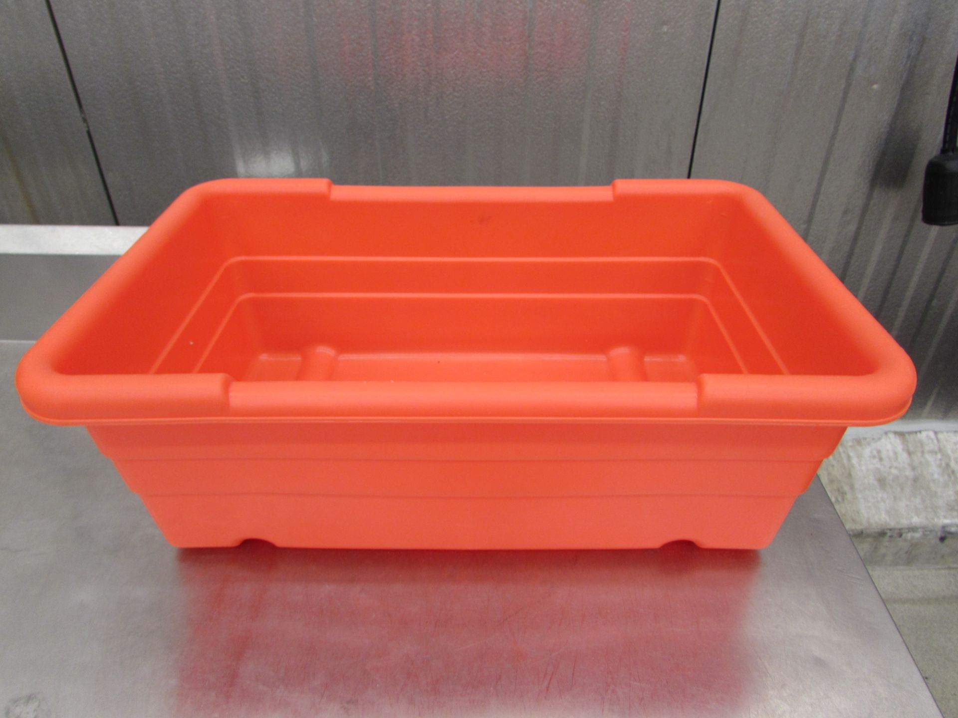 Hantover & Toteall 2000 Stack & Nest Poly Meat Lug Totes,