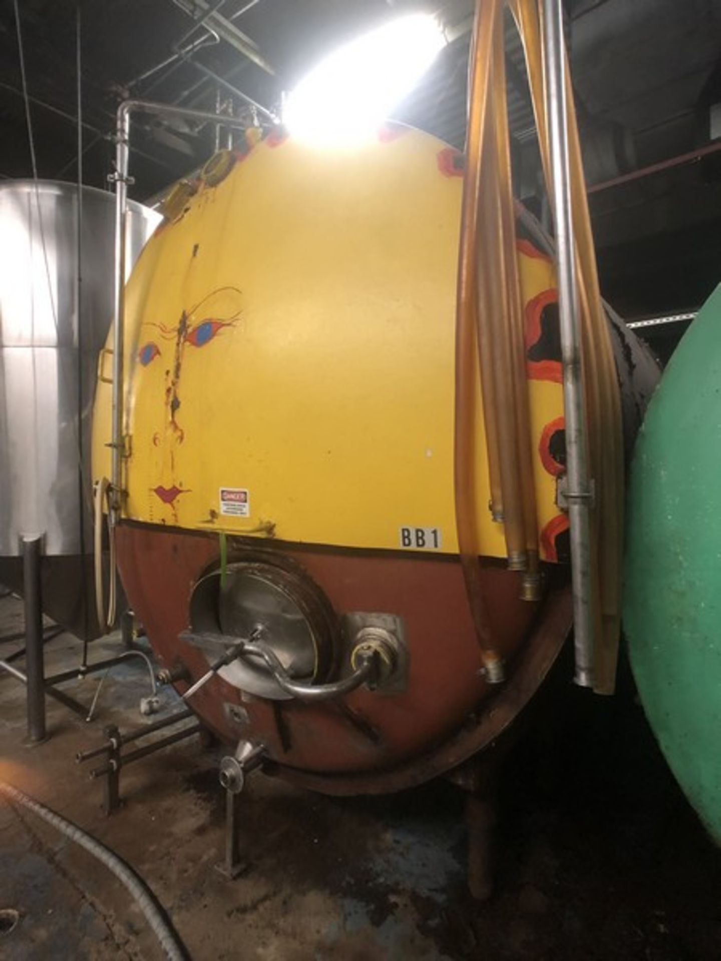 Approx. 5,000 Gallon Horizontal Jacketed Tank, Approx. Dims: 102” W x 137 - Image 4 of 17