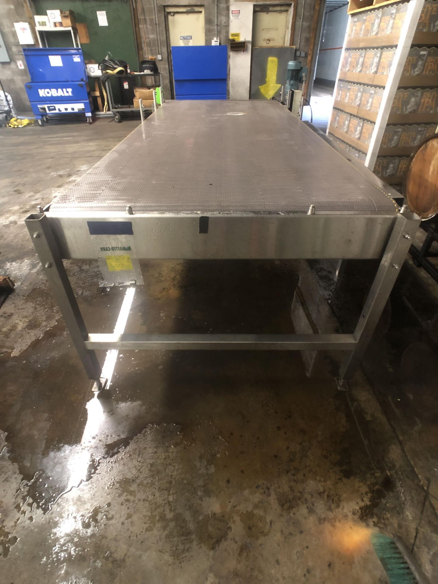 Unipak Corp 120” L x 48” W Accumulation Table, Model SL 6000B2648, S/N 09 - Image 7 of 9