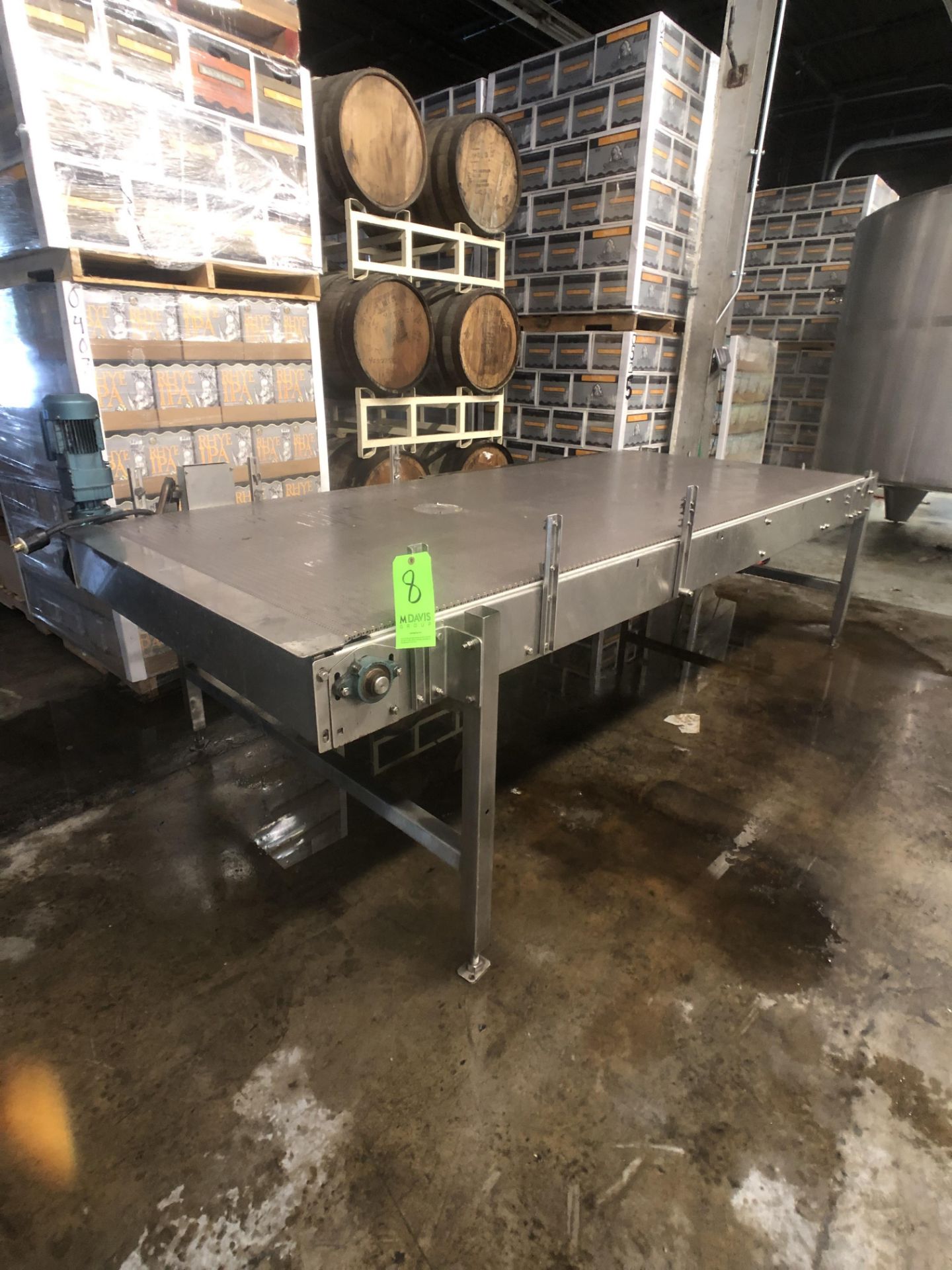 Unipak Corp 120” L x 48” W Accumulation Table, Model SL 6000B2648, S/N 09 - Image 2 of 9