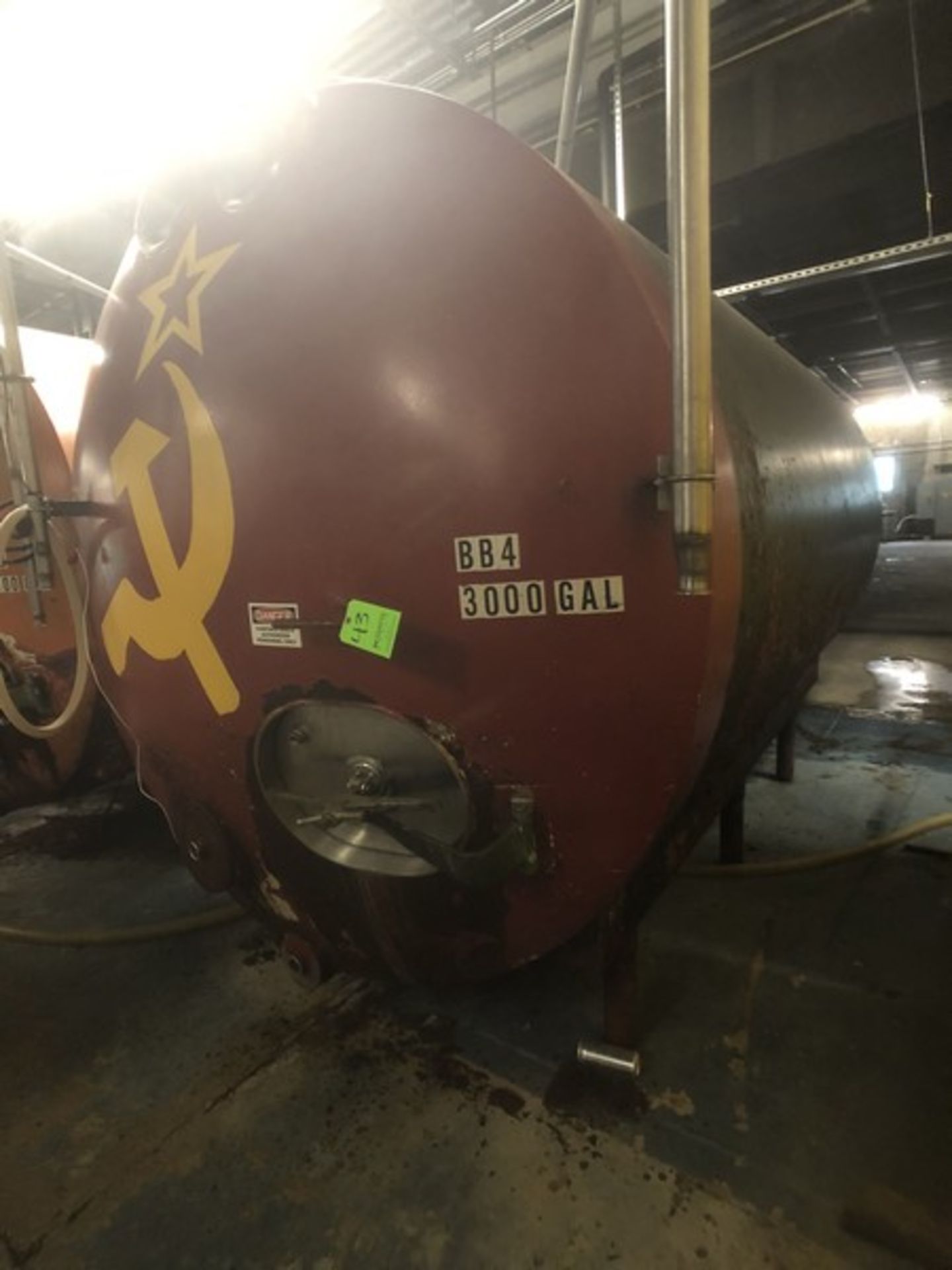 3,000 Gallon Horizontal Jacketed Tank (BB 4) - Image 2 of 14