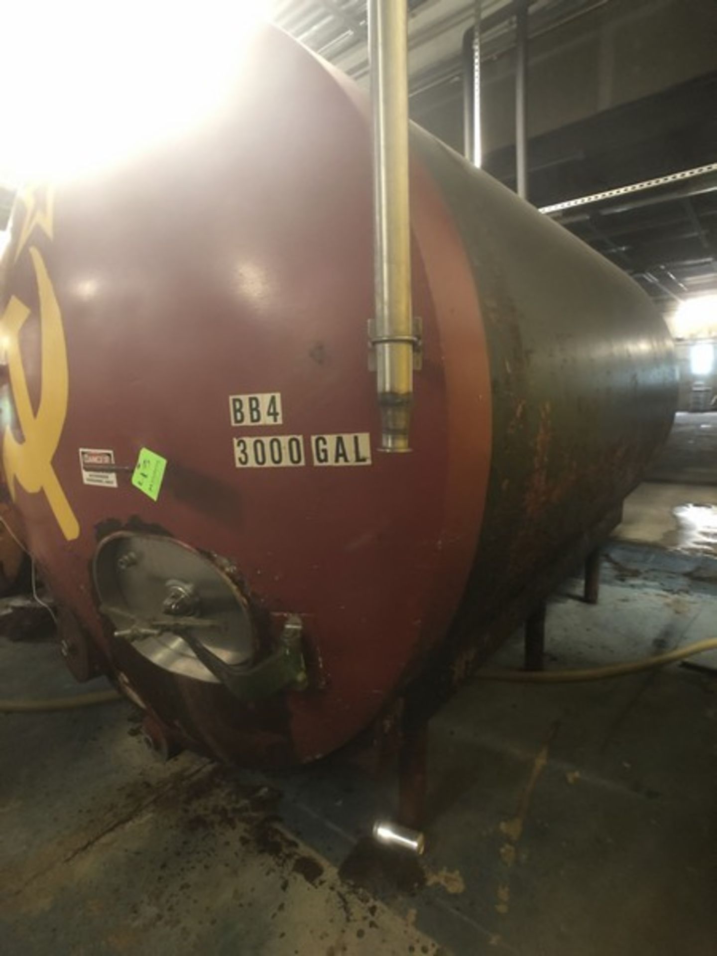 3,000 Gallon Horizontal Jacketed Tank (BB 4) - Image 4 of 14