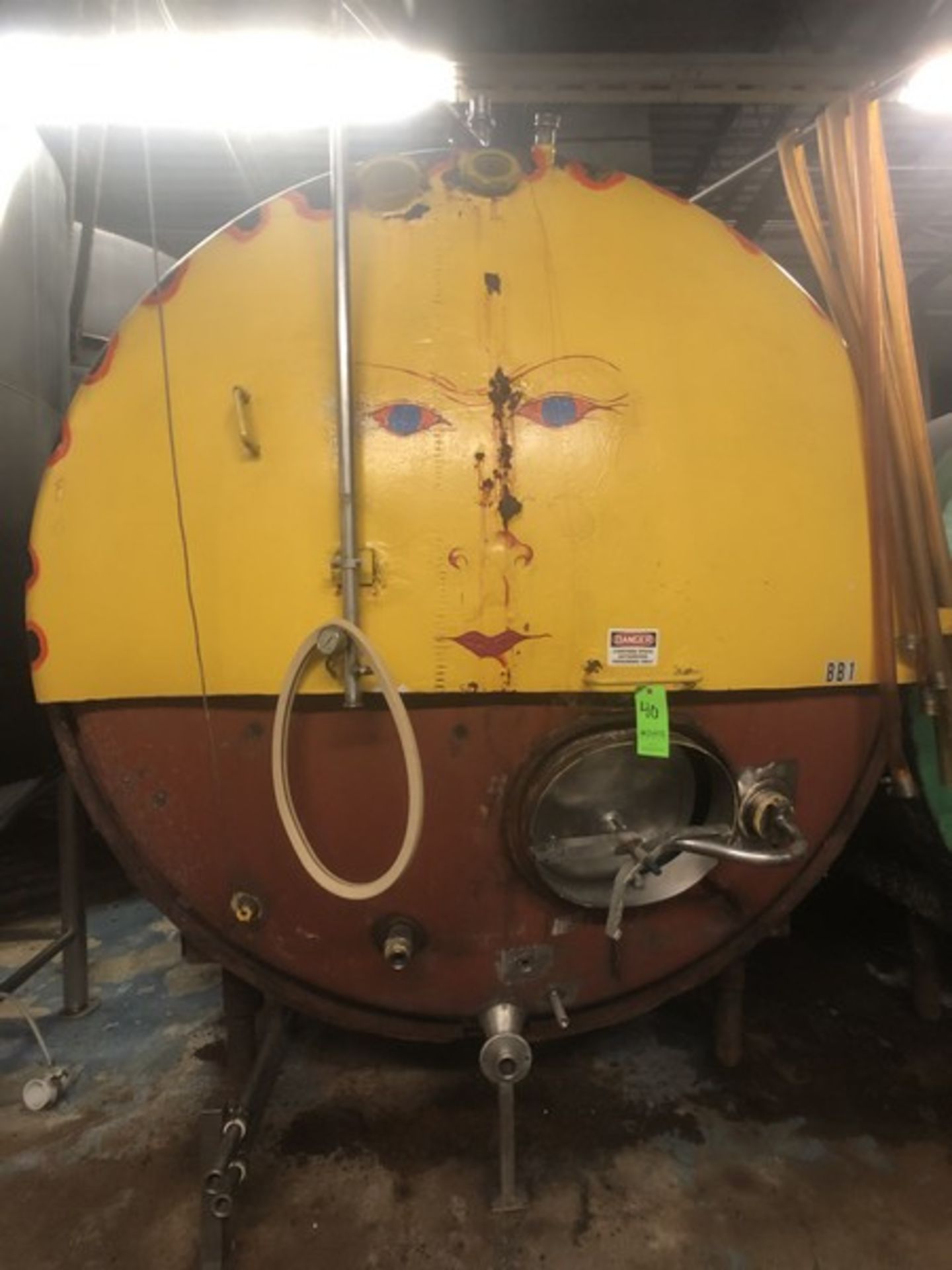 Approx. 5,000 Gallon Horizontal Jacketed Tank, Approx. Dims: 102” W x 137 - Image 2 of 17