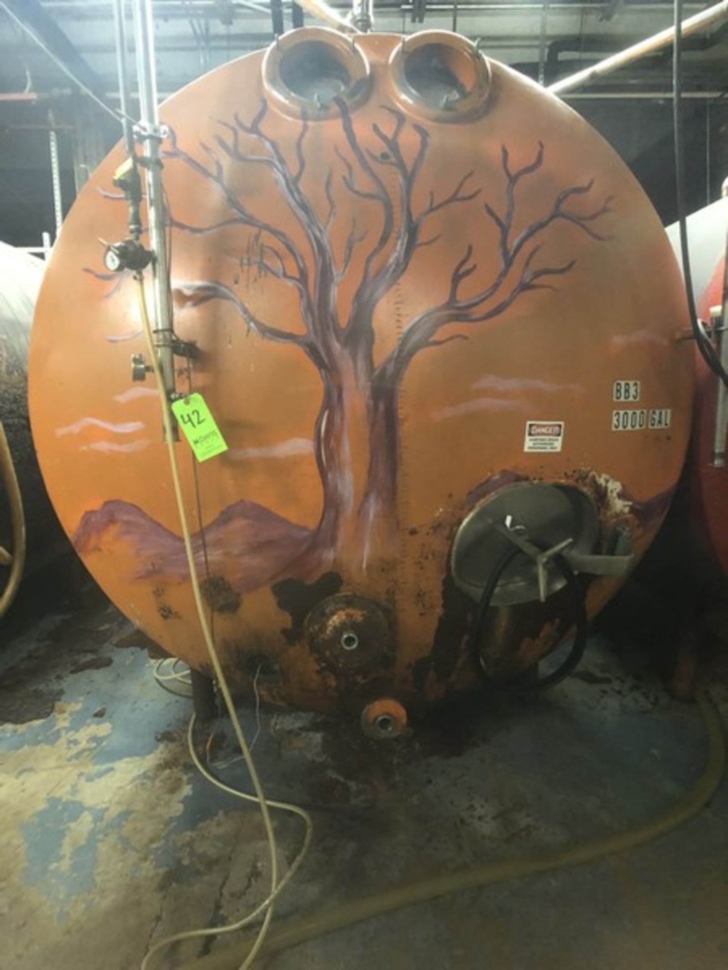 3,000 Gallon Horizontal Jacketed Tank (BB 3)