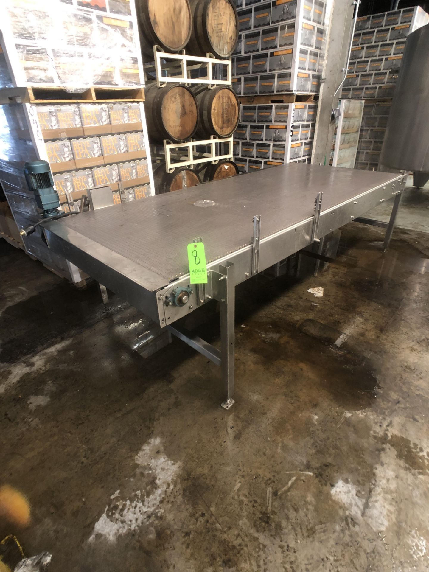 Unipak Corp 120” L x 48” W Accumulation Table, Model SL 6000B2648, S/N 09 - Image 3 of 9