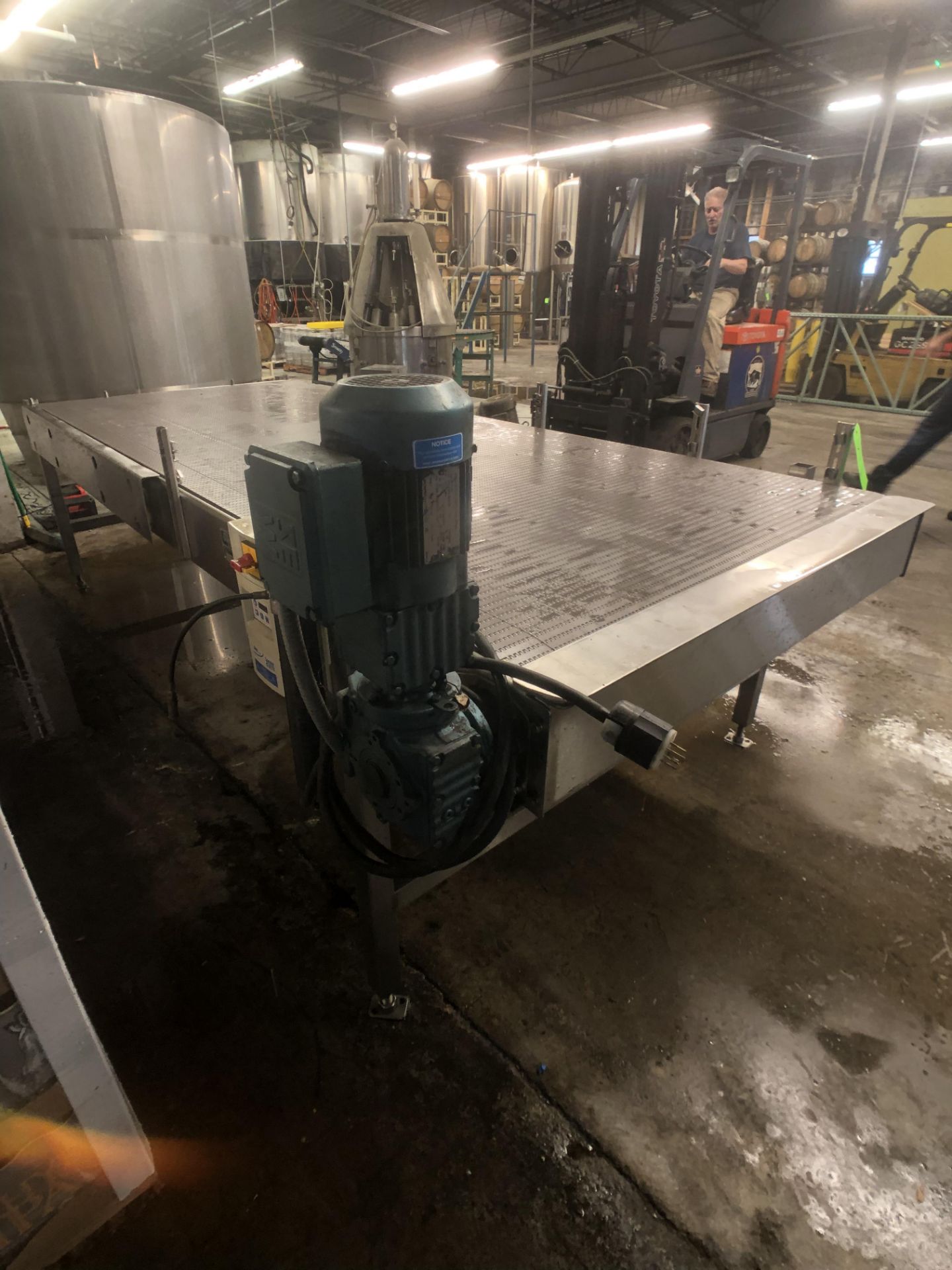 Unipak Corp 120” L x 48” W Accumulation Table, Model SL 6000B2648, S/N 09 - Image 5 of 9