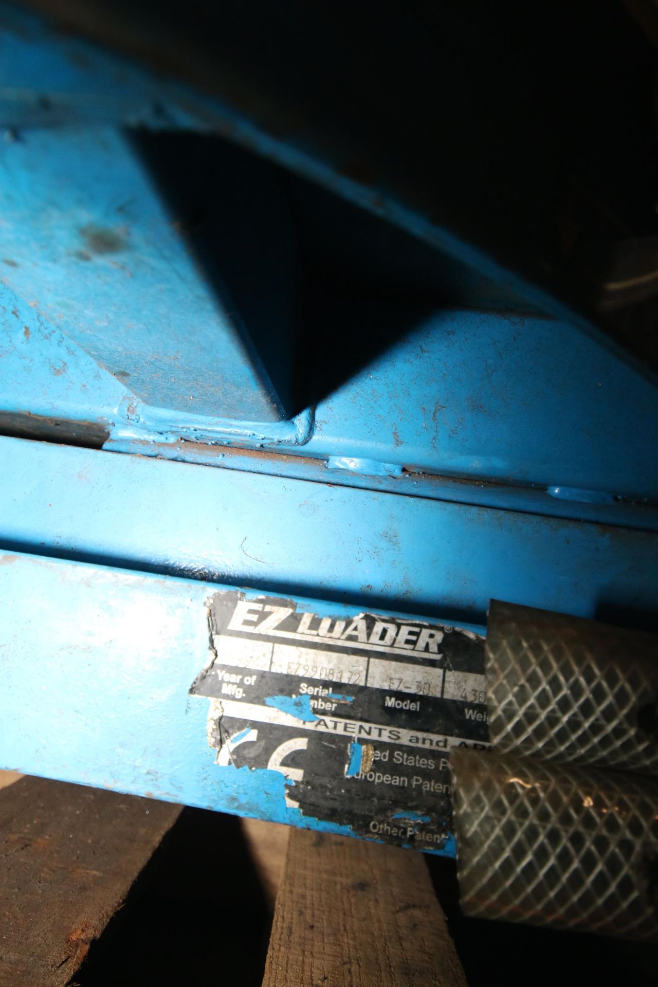 Bishamon 3,000 lb. EZ-Loader Self Leveling Pallet Carousel Positioner, M/N EZ-30, S/N EZ9908172, - Image 3 of 3