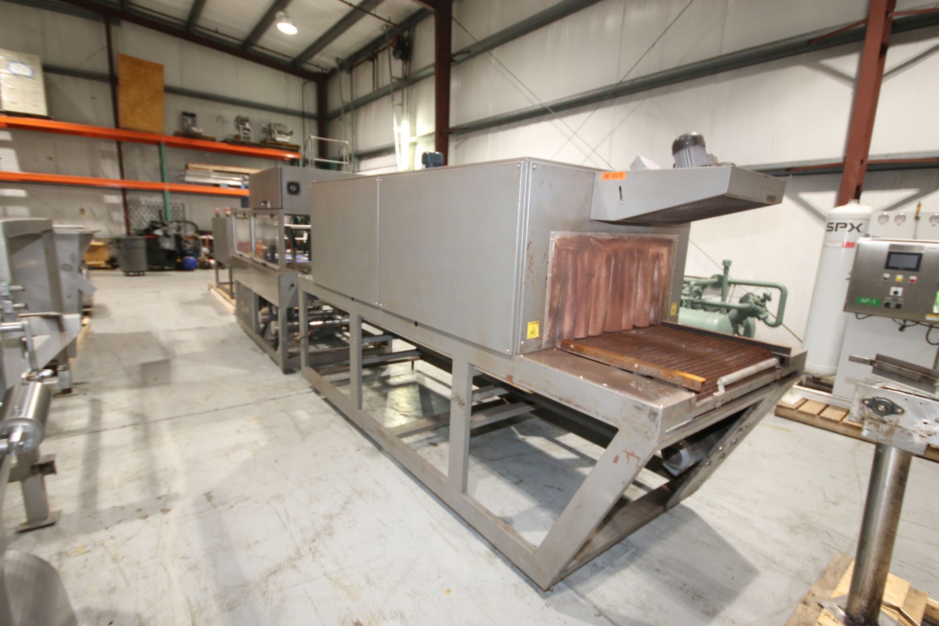 X-Pak Remanufactured Tray Overwrapper/Shrink Tunnel with Aprox. 8 ft. L Tunnel and Aprox. 30” W x 15 - Image 5 of 12