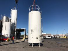 Cherry Burrell Jacketed Cream Silo, Model SV2, S/N 51-70-270, Horizontal Agitation (Located in