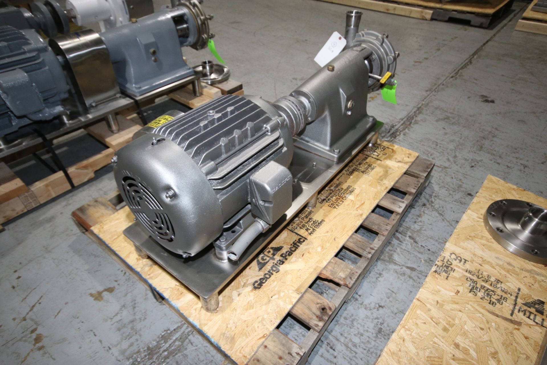 Fristam High Pressure Multi-Stage Centrifugal Pump, M/N FM 312-175, S/N FM31272256, Mounted on S/S - Image 5 of 5