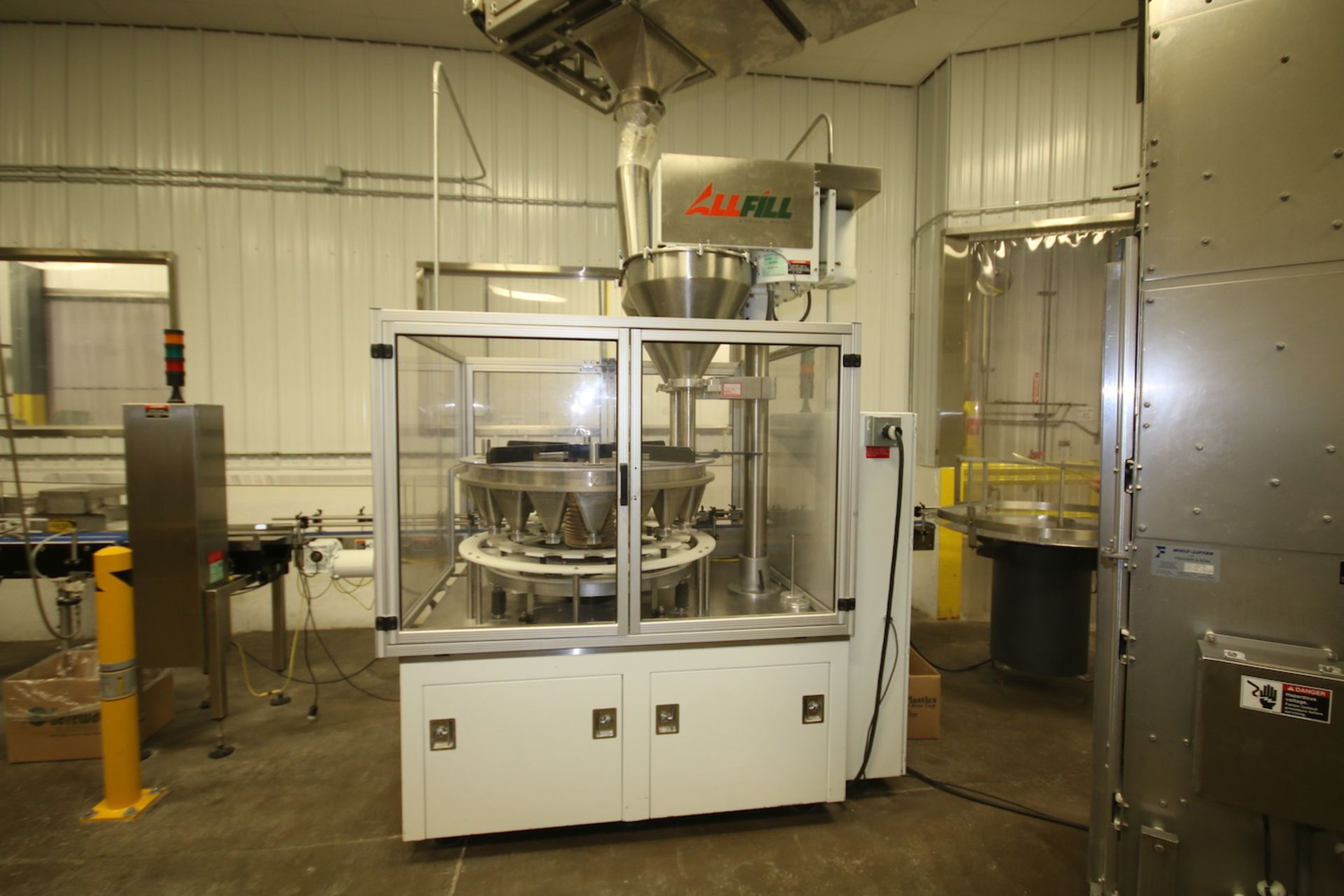 2010 All Fill 18-Station Rotary In-Line Filler, M/N R-182, S/N 55275, with Allen Bradley MicroLogix - Image 15 of 18