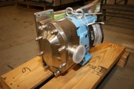 NEW 2018 SPX Positive Displacement Pump Head, M/N 054 UL, S/N 1000003316885, with 2-1/2" Clamp