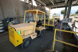 NMC Propane Sit-Down Yard Mule, Type 6005-V6G, S/N 93-G-1248, with Tail Lights & Head Lights, with