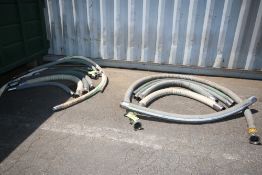 Transfer Hoses, Sizes Between 1"-3" S/S Clamp Type Ends, Assorted Lengths