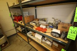 Contents of Shelf, Includes (2) Hot Plates, (3) Hot Surface Grips, Beaker Drying Racks, Time