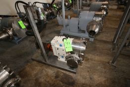 WrightFlow Positive Displacement Pump, M/N WB1300TRA20, S/N 10F8265, with 4" Clamp Type Inlet/