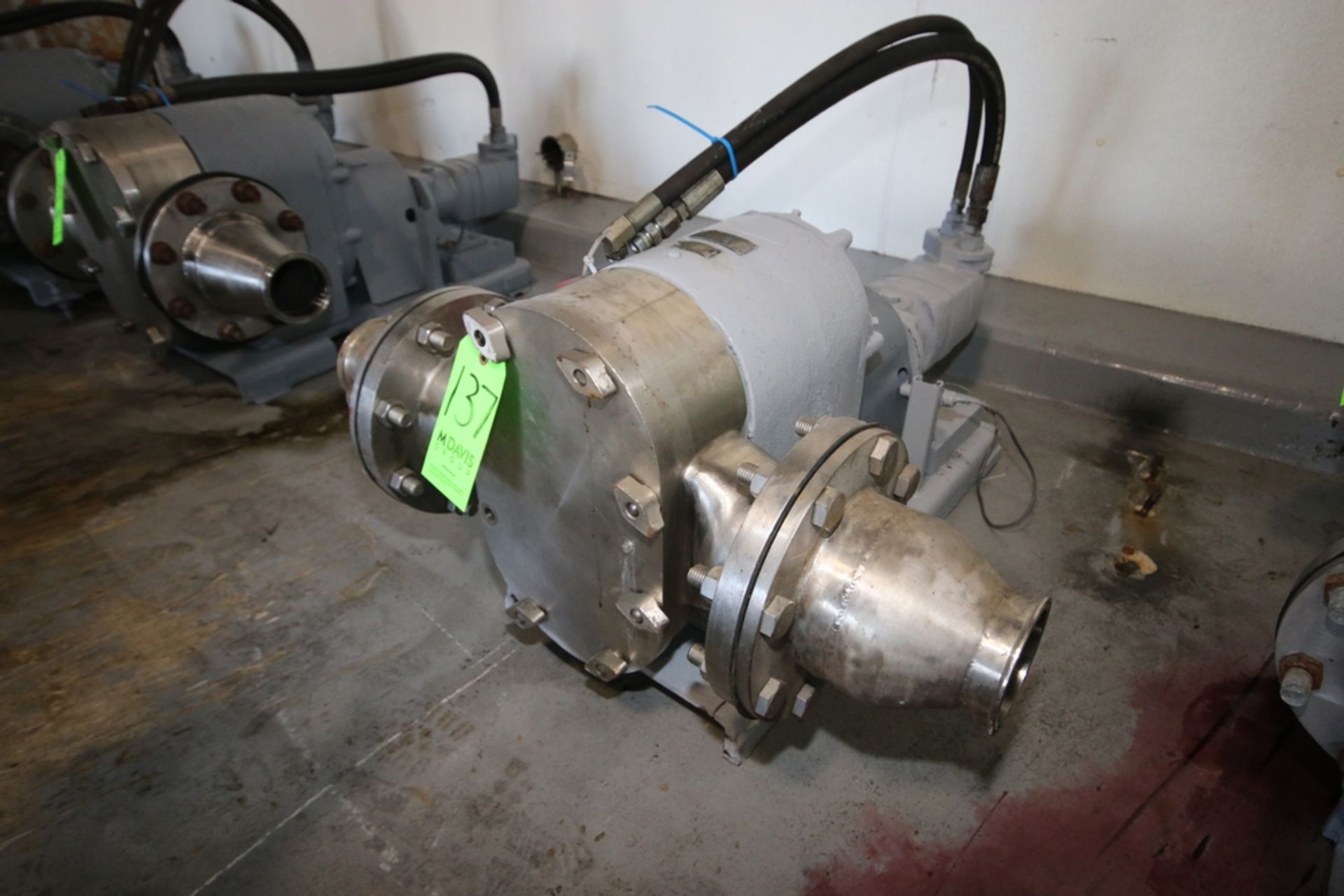 Tri-Clover Positive Displacement Pump, M/N PR300-6F-TC1-4-SL-S, S/N TA59AJ, with 4" Clamp Type - Image 5 of 5