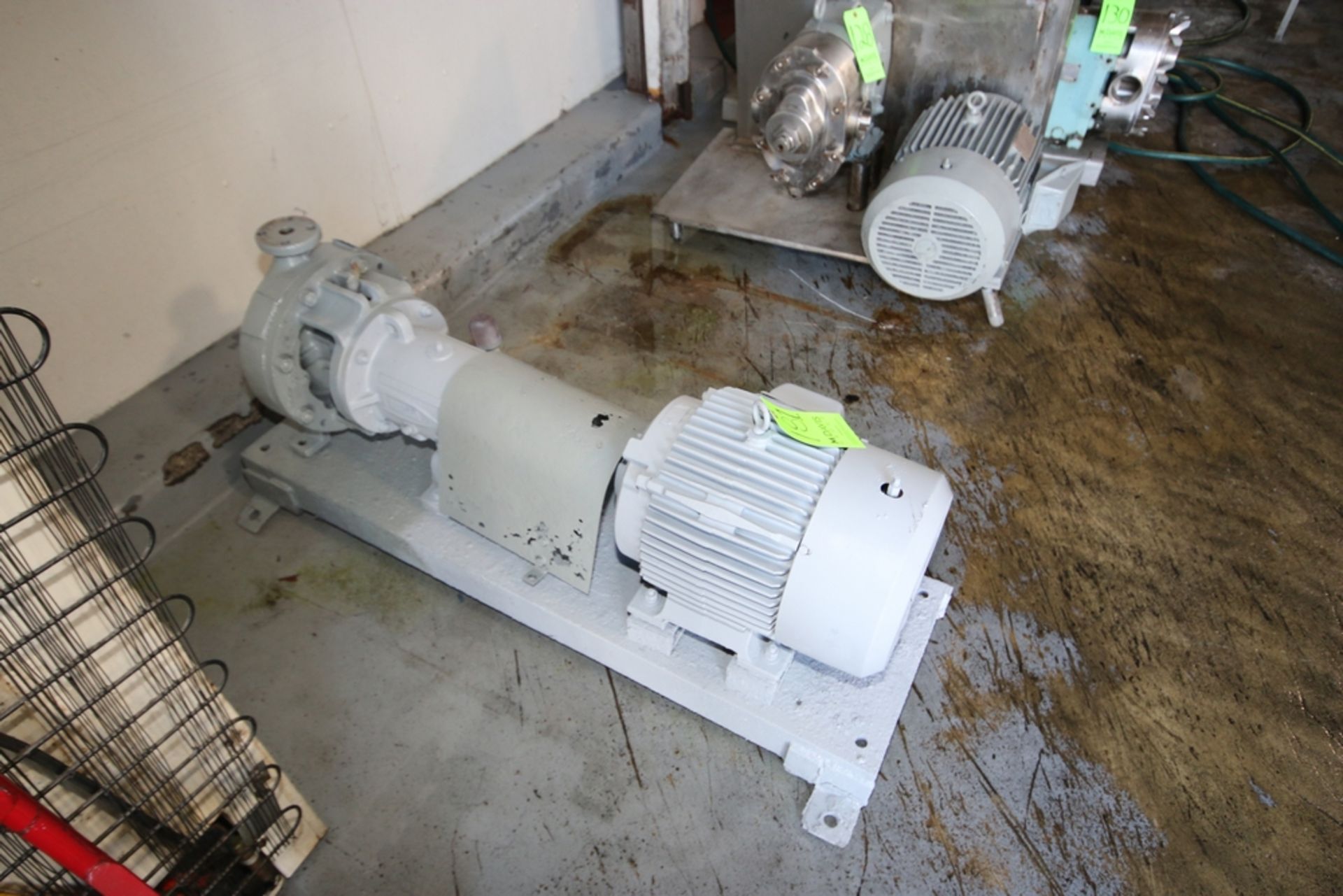 Durco Aprox. 10 hp Positive Displacement Pump, Mounted on Frame - Image 2 of 2