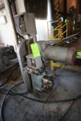 Waukesha 5 hp Positive Displacement Pump, Size 130, S/N 2237, Baldor 1725 RPM Motor, with (1) 3"