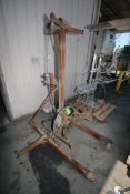 Vermette 1,000 lb. Capacity Barrel Jockey, with Rotating Attachment, with Helper Handle & Pulley