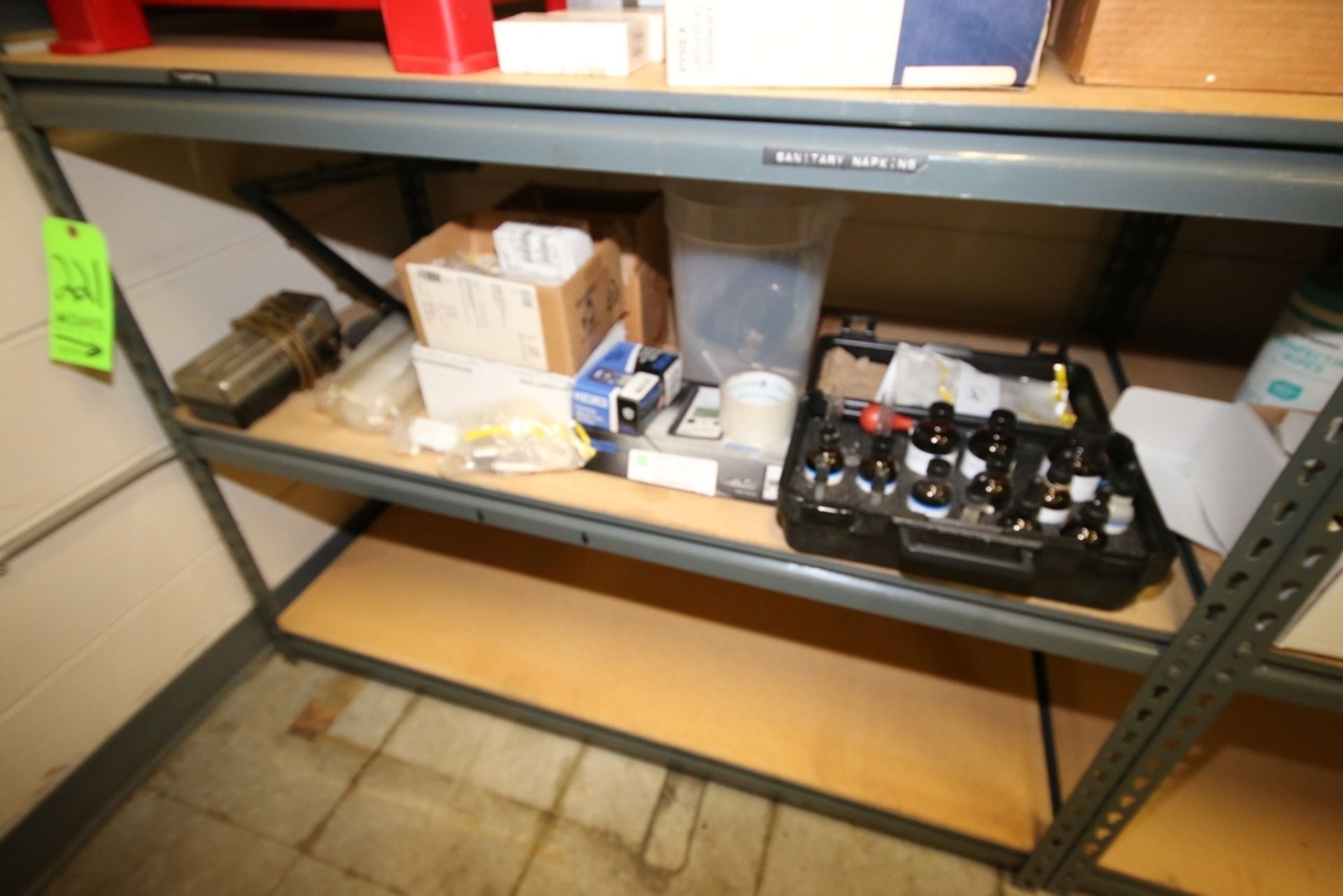 Contents of Shelf, Includes Lab Plastic Ware in Boxes, Solvent Drip Kit in Hard Case, Plastic Lab - Image 2 of 3