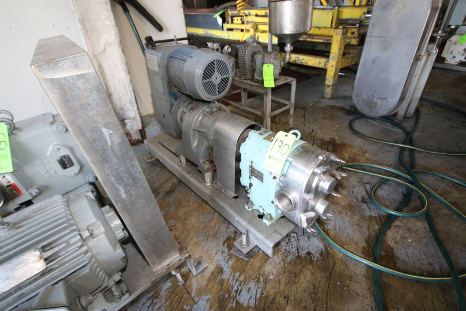 Nakamura 5 hp Positive Displacement Pump, M/N RMU, Type 125VTZB, Size 3, with 3" Thread Type Inlet/ - Image 5 of 7