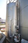 120 Gal. S/S Vertical Single Wall Polish Tank, with American Marine Inc. Pinpoint pH Controller