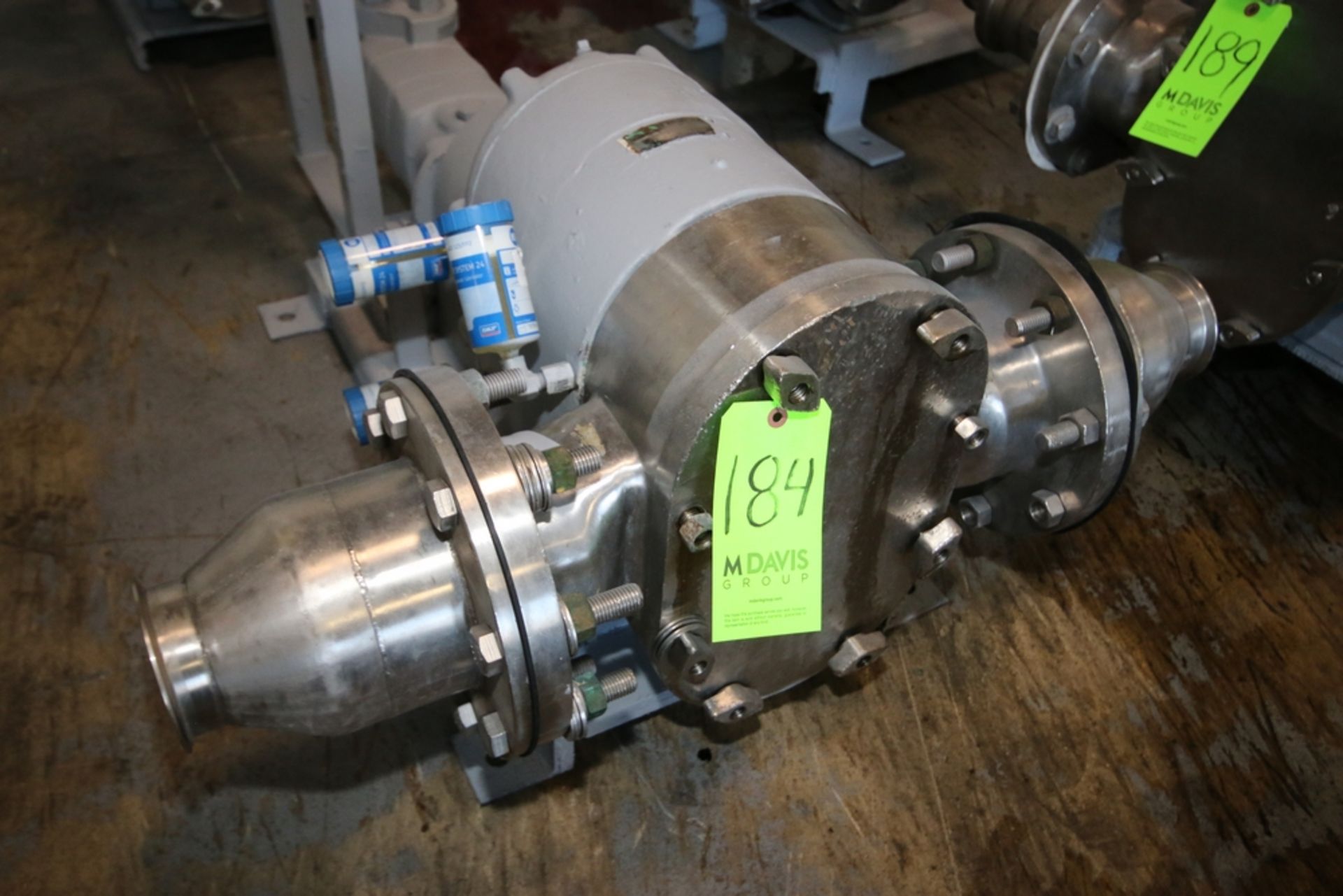 Tri-Clover Positive Displacement Pump, M/N PR300-6F-TC1-4-SL-S, S/N U0515, with 4" Clamp Type - Image 2 of 3