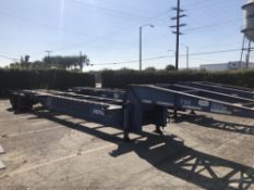 ISO 40' Step Deck Trailer, Chassis for 20' ISO Tank Containers